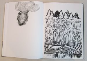 Forest family, artist book by idun baltzersen