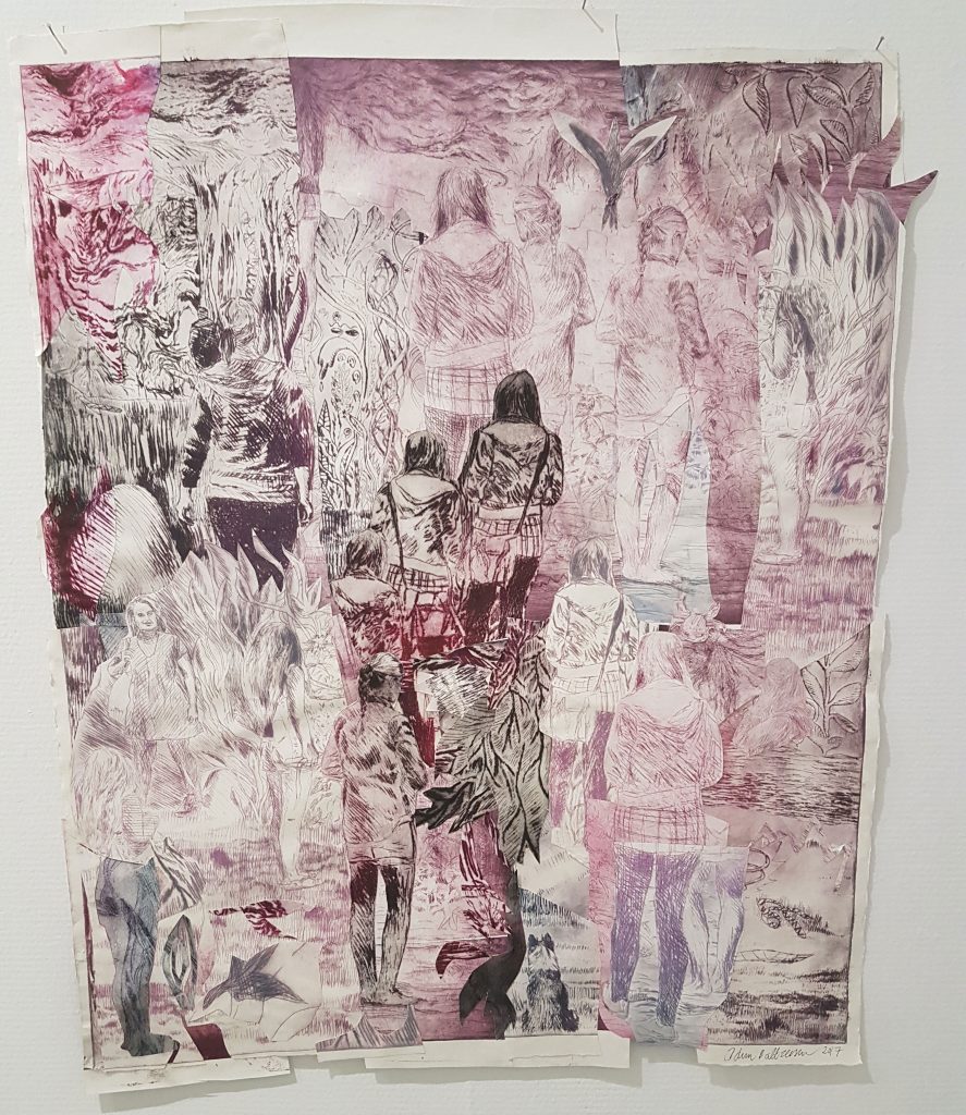 Installation pictures from the exhibition Nordiske Relasjoner featuring Idun Baltzersen