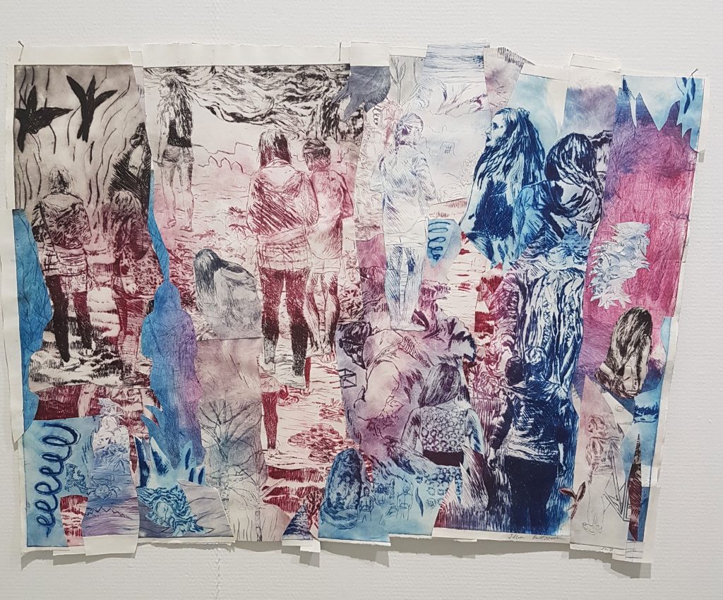 Installation pictures from the exhibition Nordiske Relasjoner featuring Idun Baltzersen