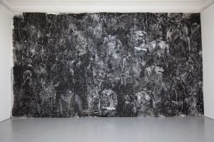 installation pictures of the exhibition övergångsriter by Idun Baltzersen at konstakademien, 2017