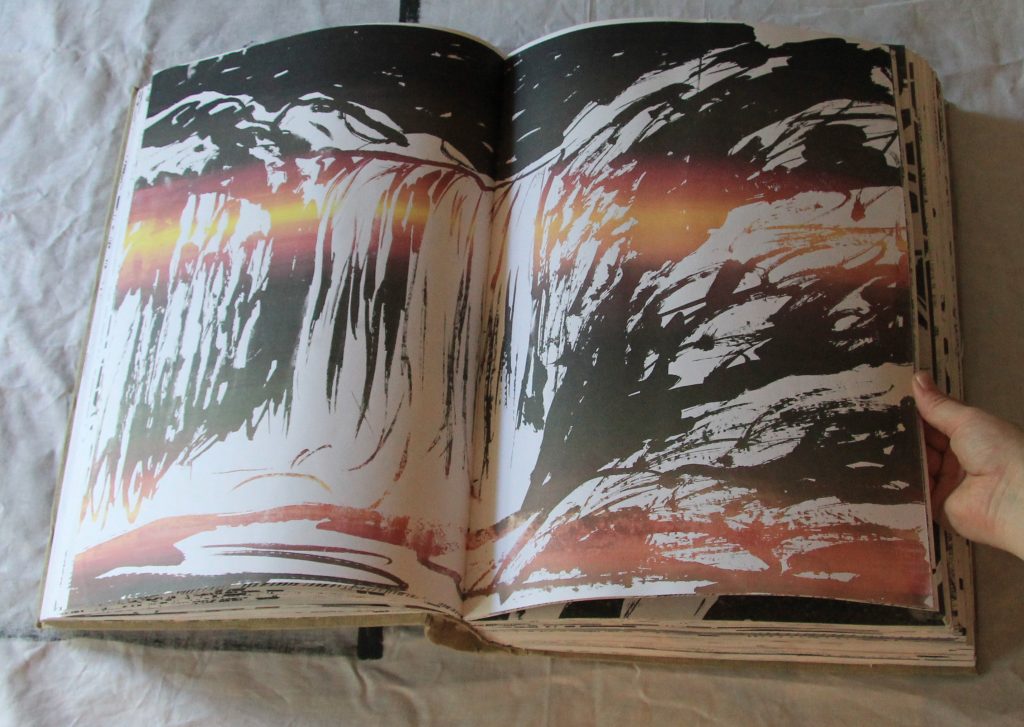 landscape paintings, artist book by idun baltzersen 2012