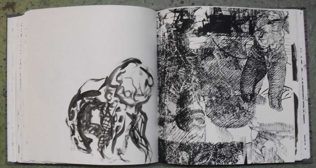 untitled, artist book by idun baltzersen, ink and screen print on paper