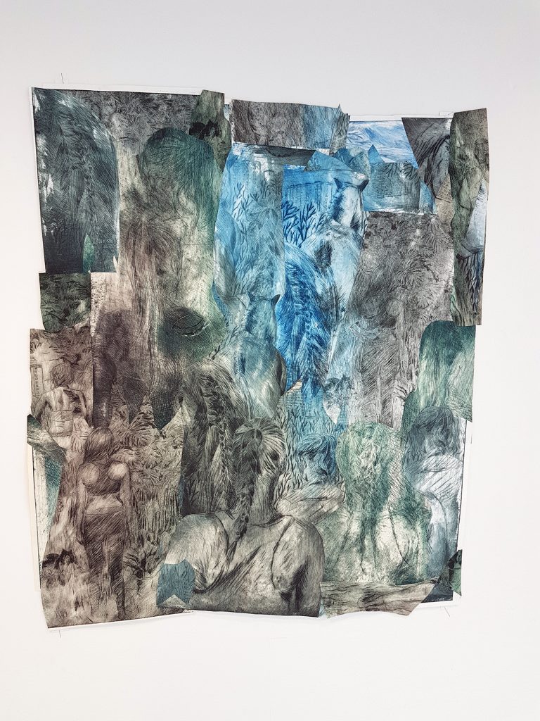 Girls and horses at trykkeriet