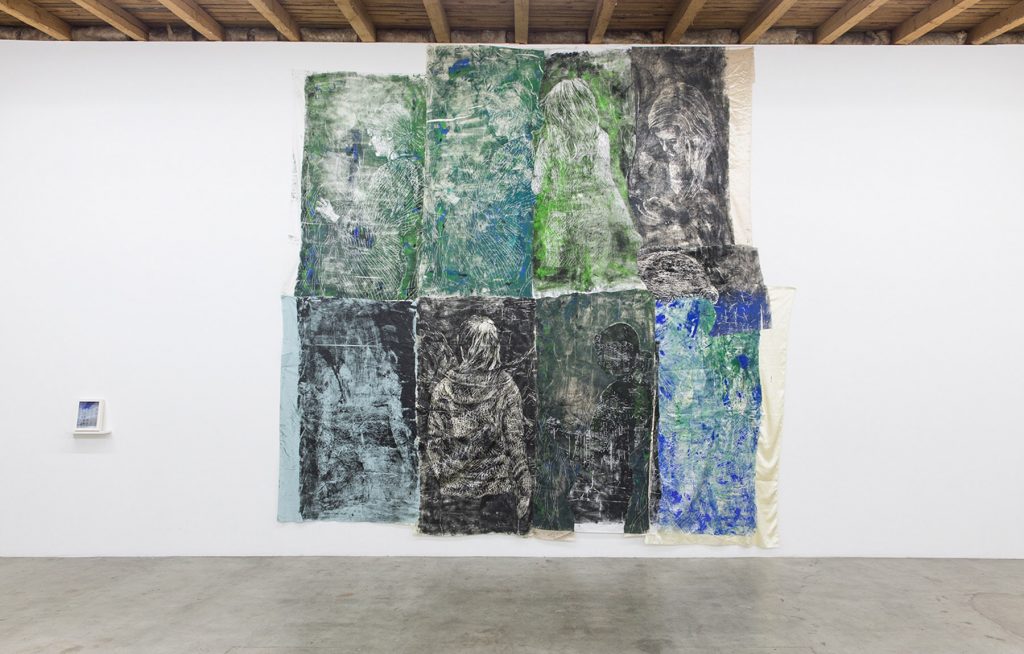 Woodcut, 4,5x5 m, 2018